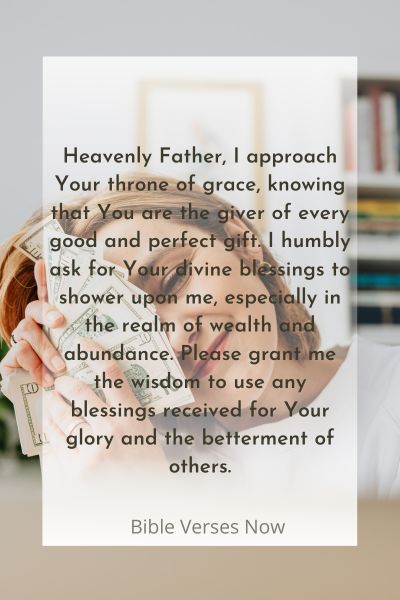 Invoking Divine Blessings for Wealth and Abundance