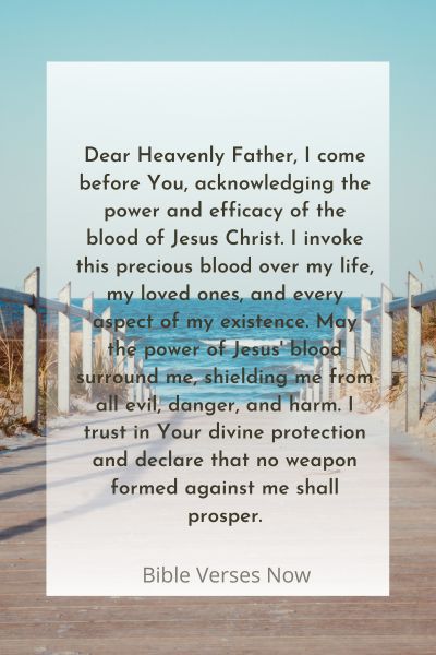 Invoking the Power of the Blood of Jesus for Divine Protection