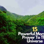 Morning Prayer To The Universe