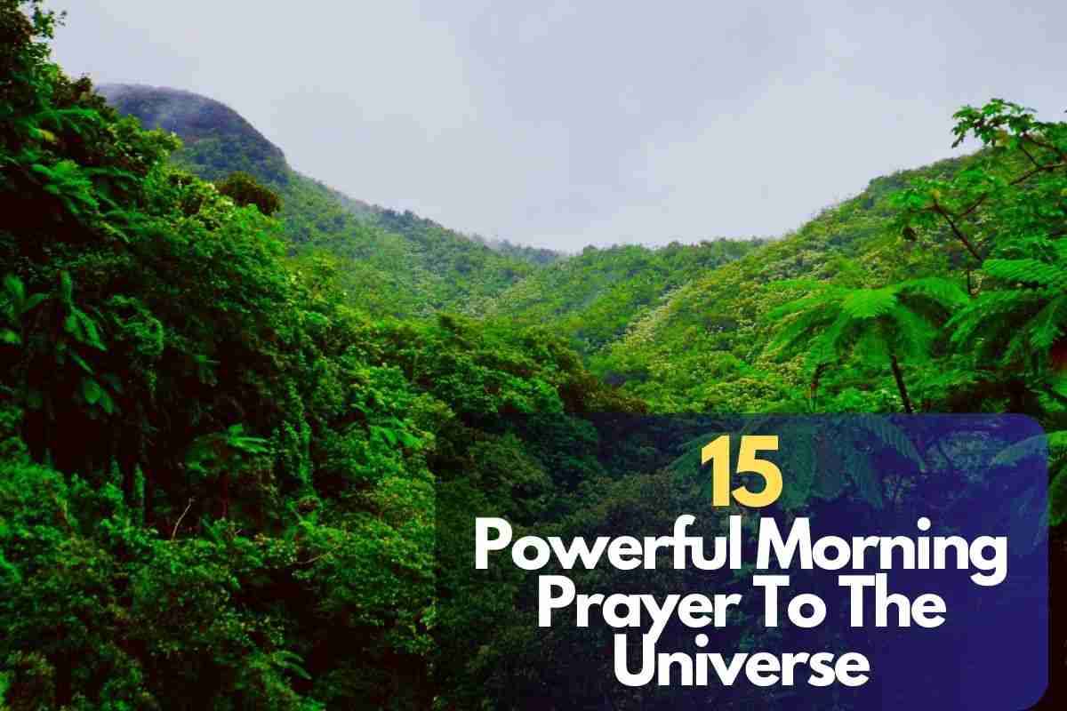 Morning Prayer To The Universe
