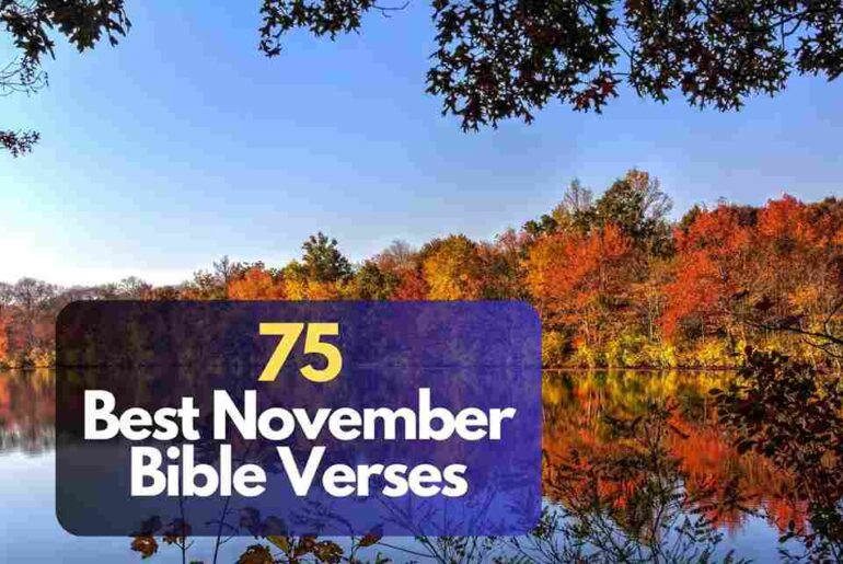 November Bible Verses