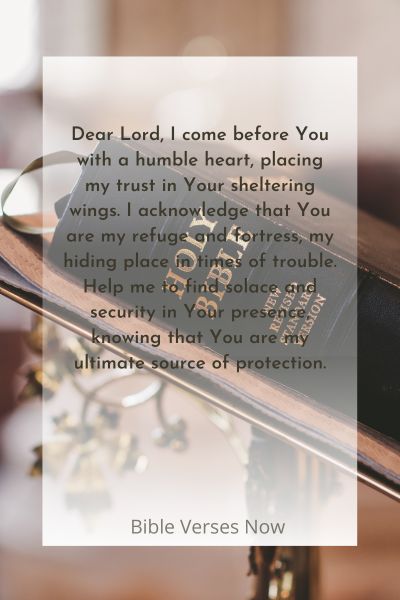 Placing our Trust in God's Sheltering Wing