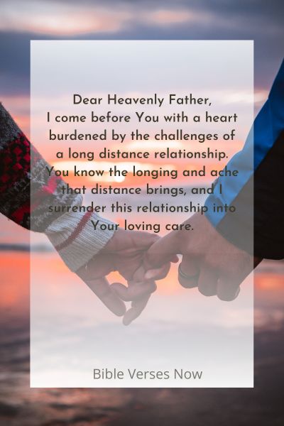 Prayer For A Long Distance Relationship