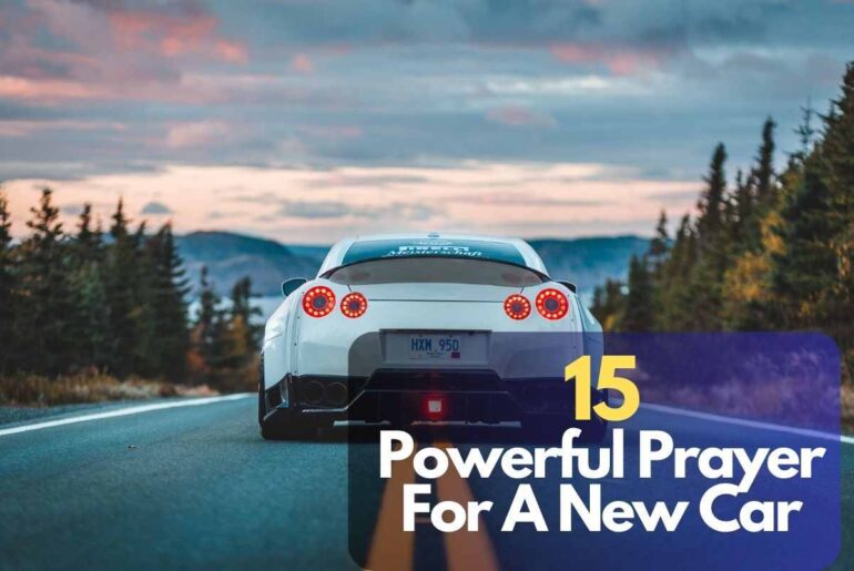 Prayer For A New Car
