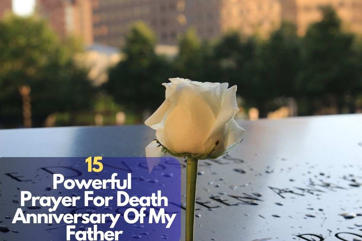 Prayer For Death Anniversary Of My Father