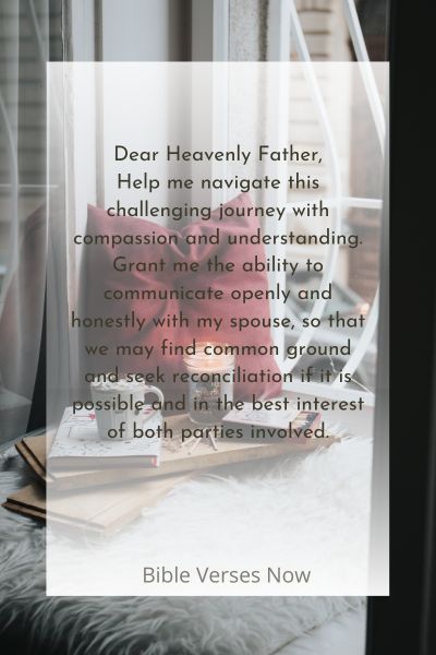 Prayer For Divorce To Stop