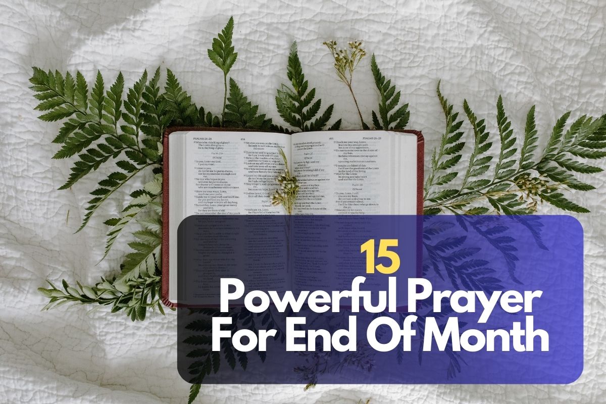 Prayer For End Of Month