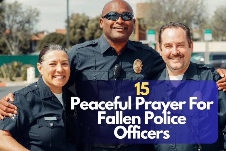 Prayer For Fallen Police Officers