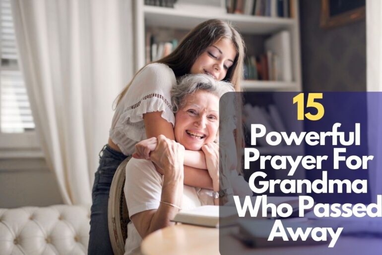 Prayer For Grandma Who Passed Away