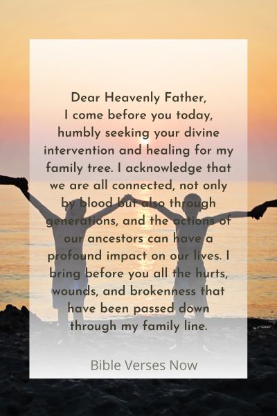 Prayer For Healing the Family Tree