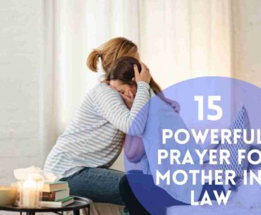 Prayer For Mother In-Law