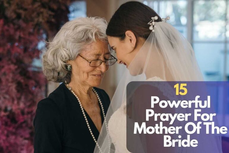 Prayer For Mother Of The Bride