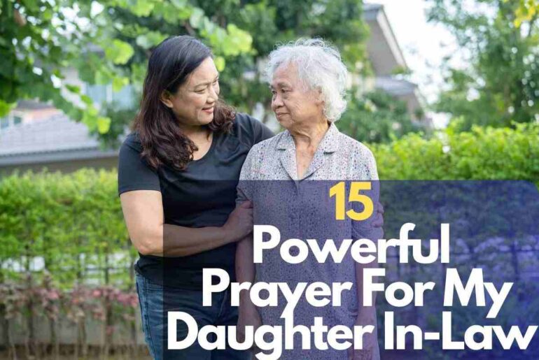 Prayer For My Daughter In-Law