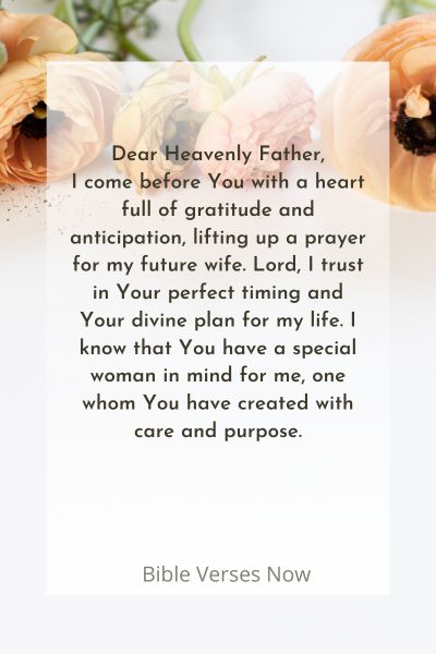 Prayer For My Future Wife