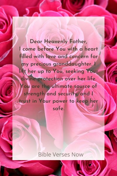 Prayer For My Granddaughter Protection