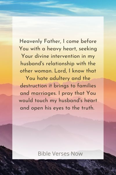 Prayer For My Husband To Leave The Other Woman