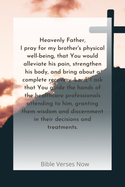 Prayer For My Sick Brother