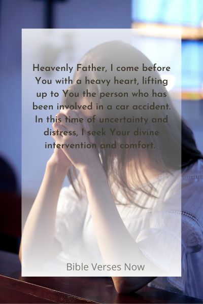 Prayer For Someone In A Car Accident