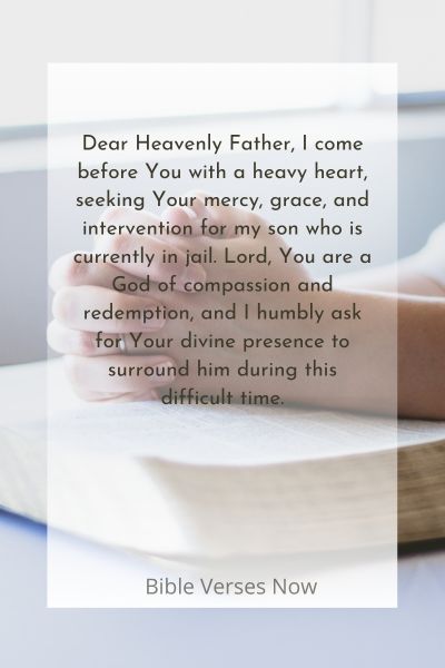 Prayer For Son In Jail