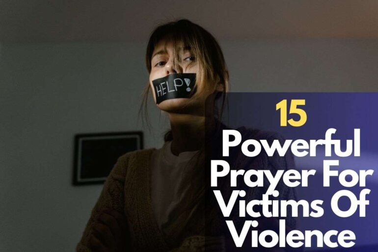 Prayer For Victims Of Violence