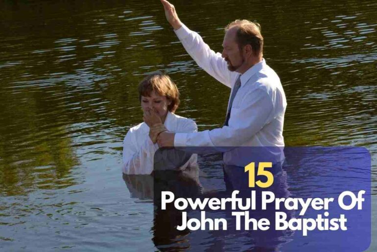 Prayer Of John The Baptist