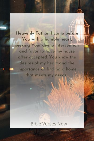 Prayer To Get A House Offer Accepted