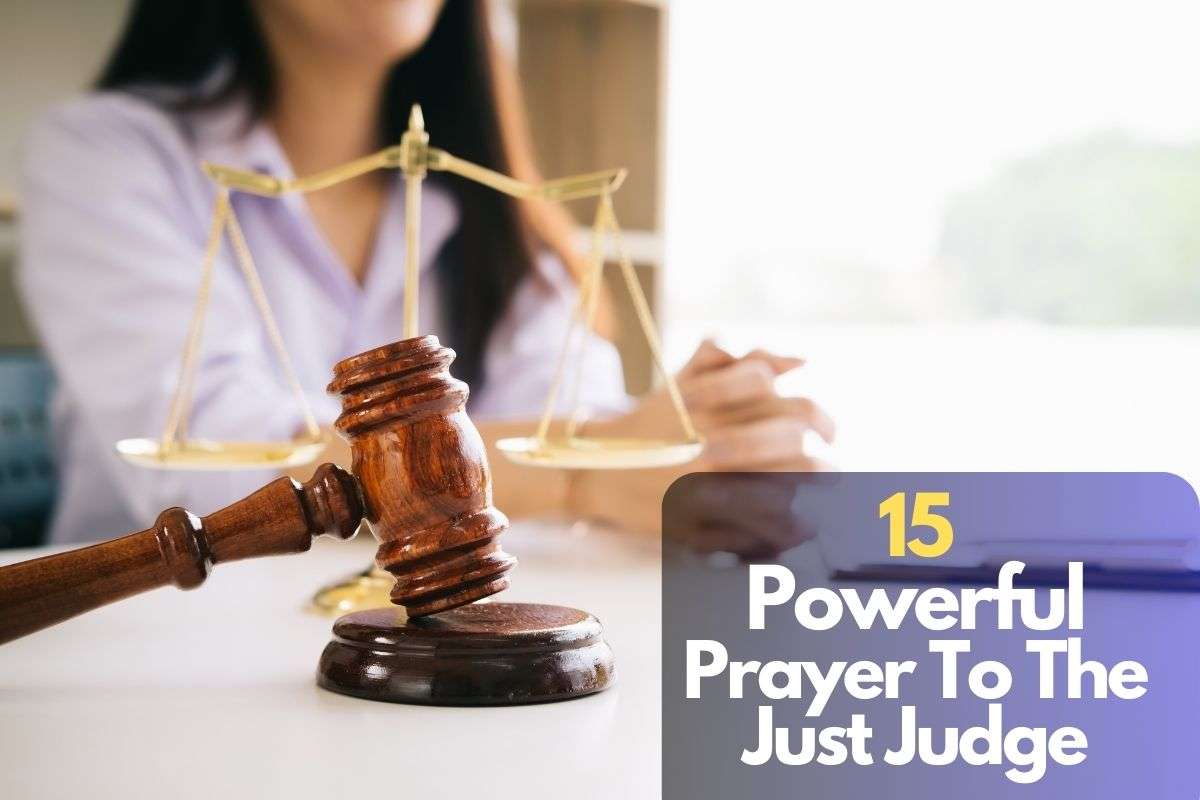 Prayer To The Just Judge