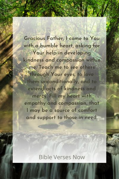 Prayer for Developing Kindness and Compassion