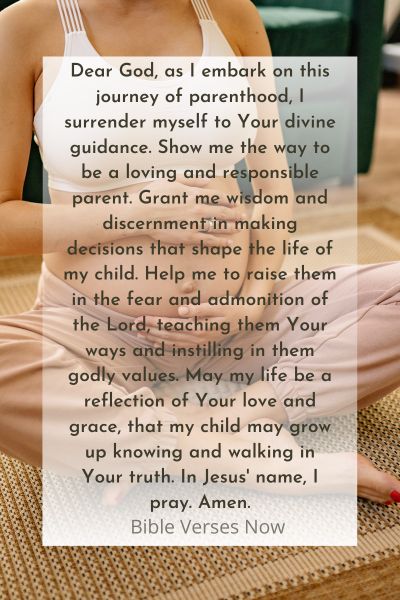 Prayer for Divine Guidance in Parenthood