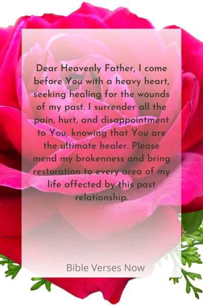 Prayer for Healing the Wounds of the Past