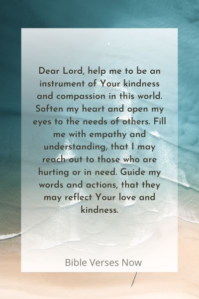 Prayer for Kindness