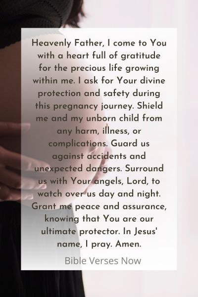 Prayer for Protection and Safety during Pregnancy