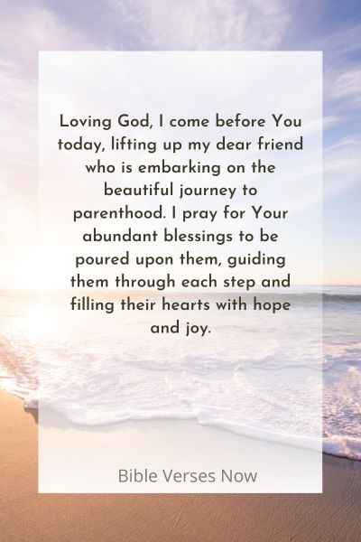 Praying for God's Blessings on the Journey to Parenthood