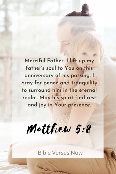 Praying for Peace and Tranquility for My Father's Soul