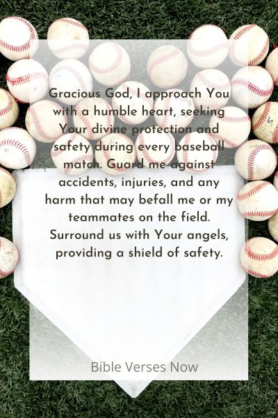 Praying for Protection and Safety During Baseball Matches