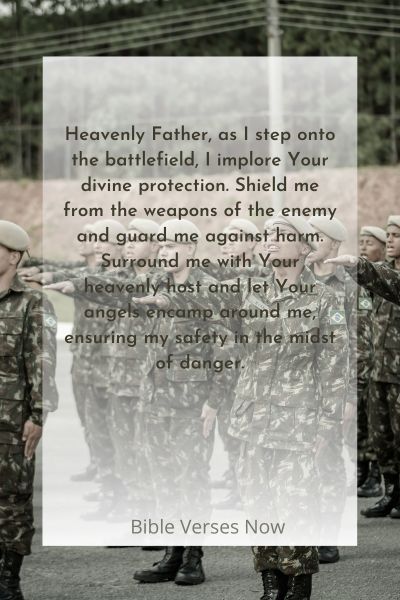 Praying for Protection on the Battlefield