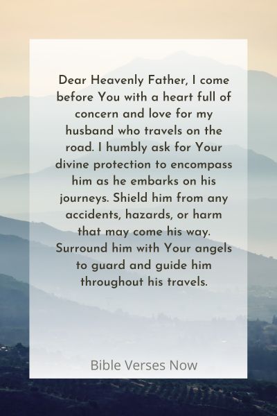 Praying for Protection on the Road