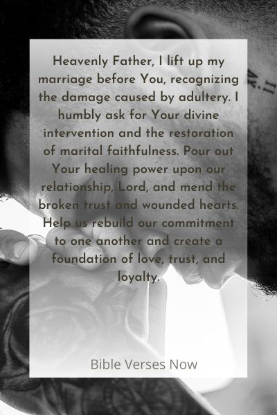 Praying for the Restoration of Marital Faithfulness