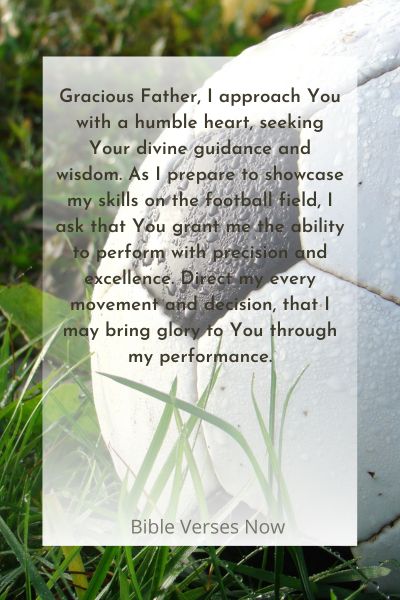 Seeking Divine Guidance for Skill and Precision in the Game