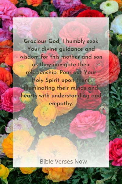 Seeking Divine Guidance for a Harmonious Mother-Son Relationship