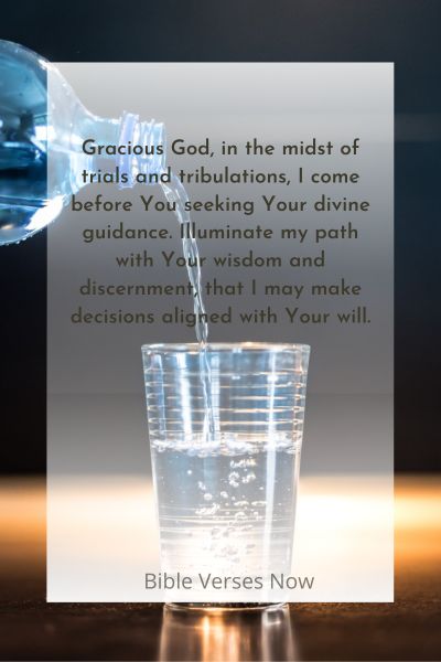 Seeking Divine Guidance in Troubled Times