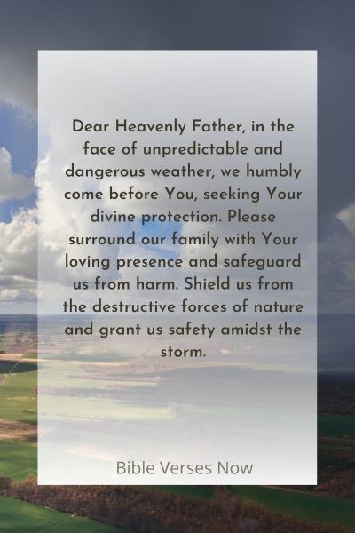Seeking Divine Protection Prayer