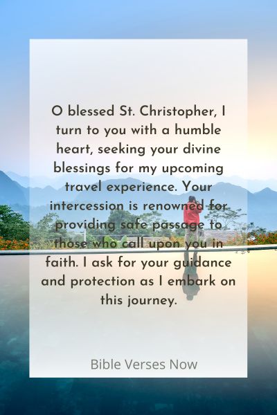 15 Powerful Prayer To St Christopher For Safe Travel Seeking St. Christophers Blessings for a Safe Travel