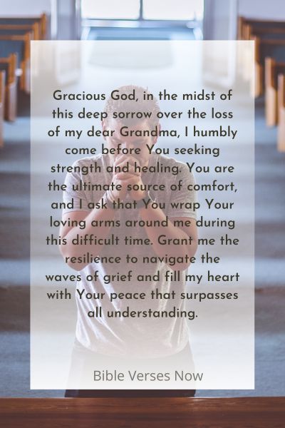Seeking Strength and Healing in the Loss of Grandma