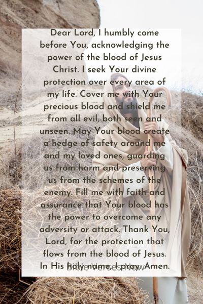 Seeking the Powerful Protection of the Blood of Jesus in Prayer