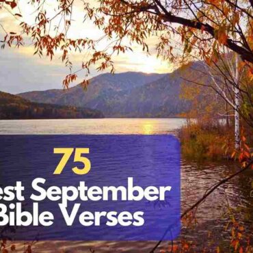 70 Best October Bible Verses 2024