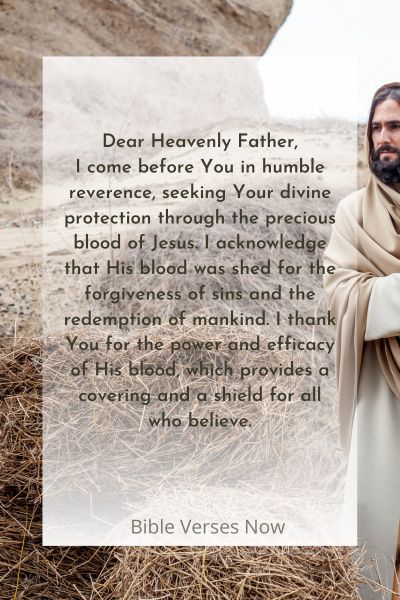 The Blood of Jesus Prayer for Protection