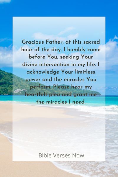 The Power of the 3 o'clock Miracle Prayer
