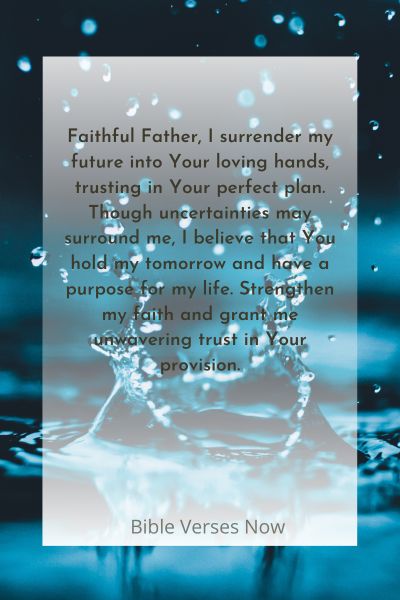 Trusting in God's Plan for a Brighter Tomorrow