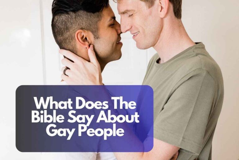 What Does The Bible Say About Gay People